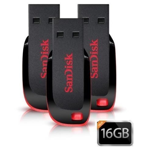 Pen Drive Sandisk 16gb Embalagem Lacrado 100% Original